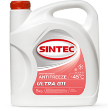 Sintec Antifreeze Ultra G11 (Россия, красный), 5 кг