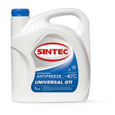 Sintec Antifreeze Universal G11 (Россия, синий), 5 кг